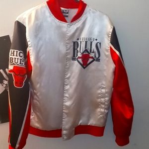 Chicago bulls polyester jacket